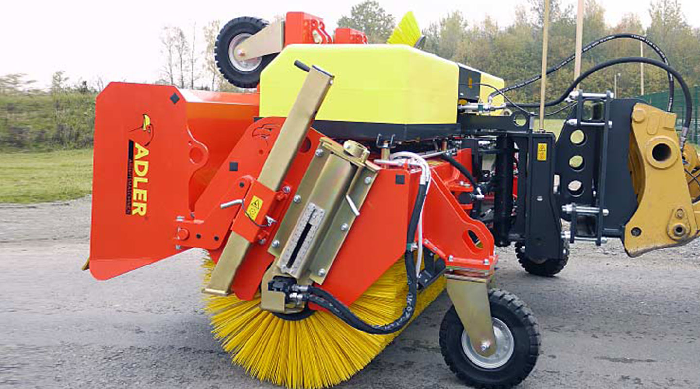 Sweeper K950 from ADLER Arbeitsmaschinen.