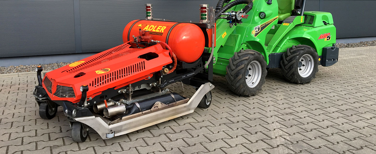 ADLER Heater 1000 / 1400 attachment for weed control.