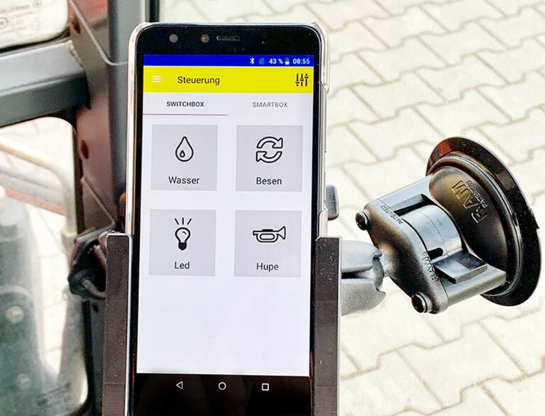 ADLER SmartBox remote control for mounted machines